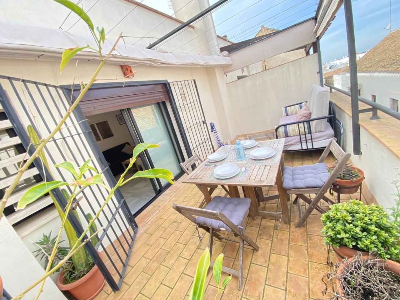 Duplex En Casco Historico, Terraza, Garaje, Wi-Fi Appartement Sanlúcar de Barrameda Buitenkant foto